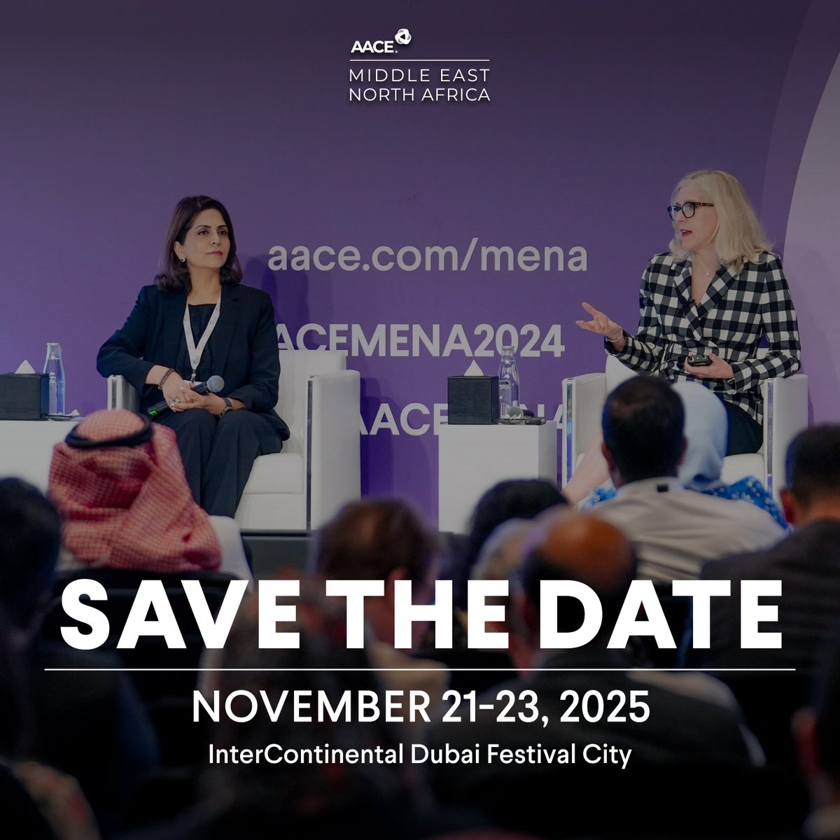 📣 AACE MENA 2025 is set to be our biggest conference yet!

Get ready for an unparalleled experience of learning, collaboration, and innovation in endocrinology.

✨ Join us as we bring together top experts, groundbreaking research, and the latest advancements in the field.

📅