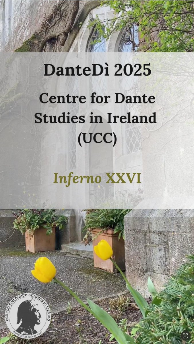 Daragh O'Connell (@daraghoconnell) on Twitter photo Buon Dantedì! The CDSI <a href="/danteinireland/">DanteInIreland</a> has created a video to mark the day: a reading in 14 different languages by colleagues from <a href="/UCC/">UCC Ireland</a> <a href="/CACSSS1/">UCC Arts, Celtic Studies and Social Sciences</a> <a href="/italian_ucc/">Italian UCC</a> of “Inferno” 26:
Here is the video: youtube.com/watch?v=18niFg… youtu.be/18niFgTFvD4?si… Buon Dantedì! The CDSI <a href="/danteinireland/">DanteInIreland</a> has created a video to mark the day: a reading in 14 different languages by colleagues from <a href="/UCC/">UCC Ireland</a> <a href="/CACSSS1/">UCC Arts, Celtic Studies and Social Sciences</a> <a href="/italian_ucc/">Italian UCC</a> of “Inferno” 26:
Here is the video: youtube.com/watch?v=18niFg… youtu.be/18niFgTFvD4?si…