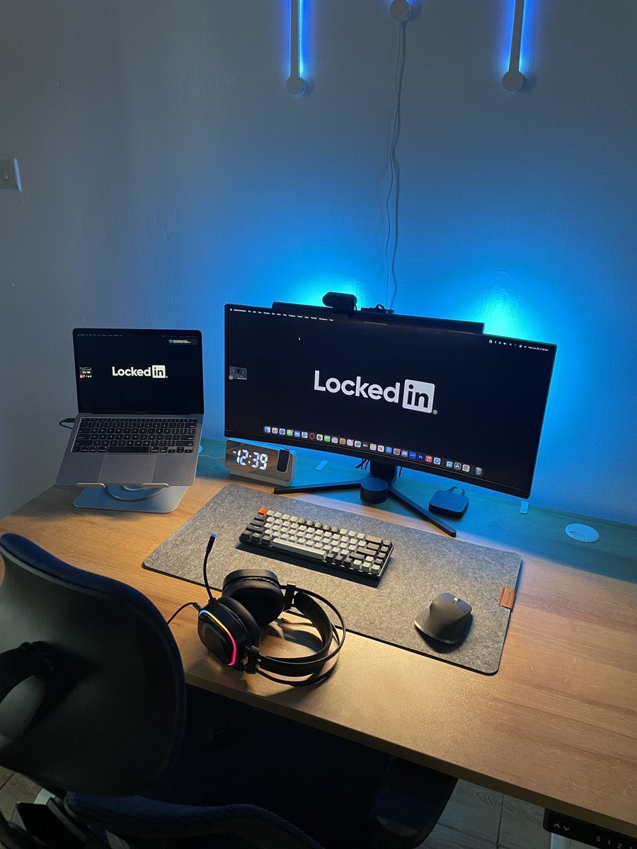 Locked in as well