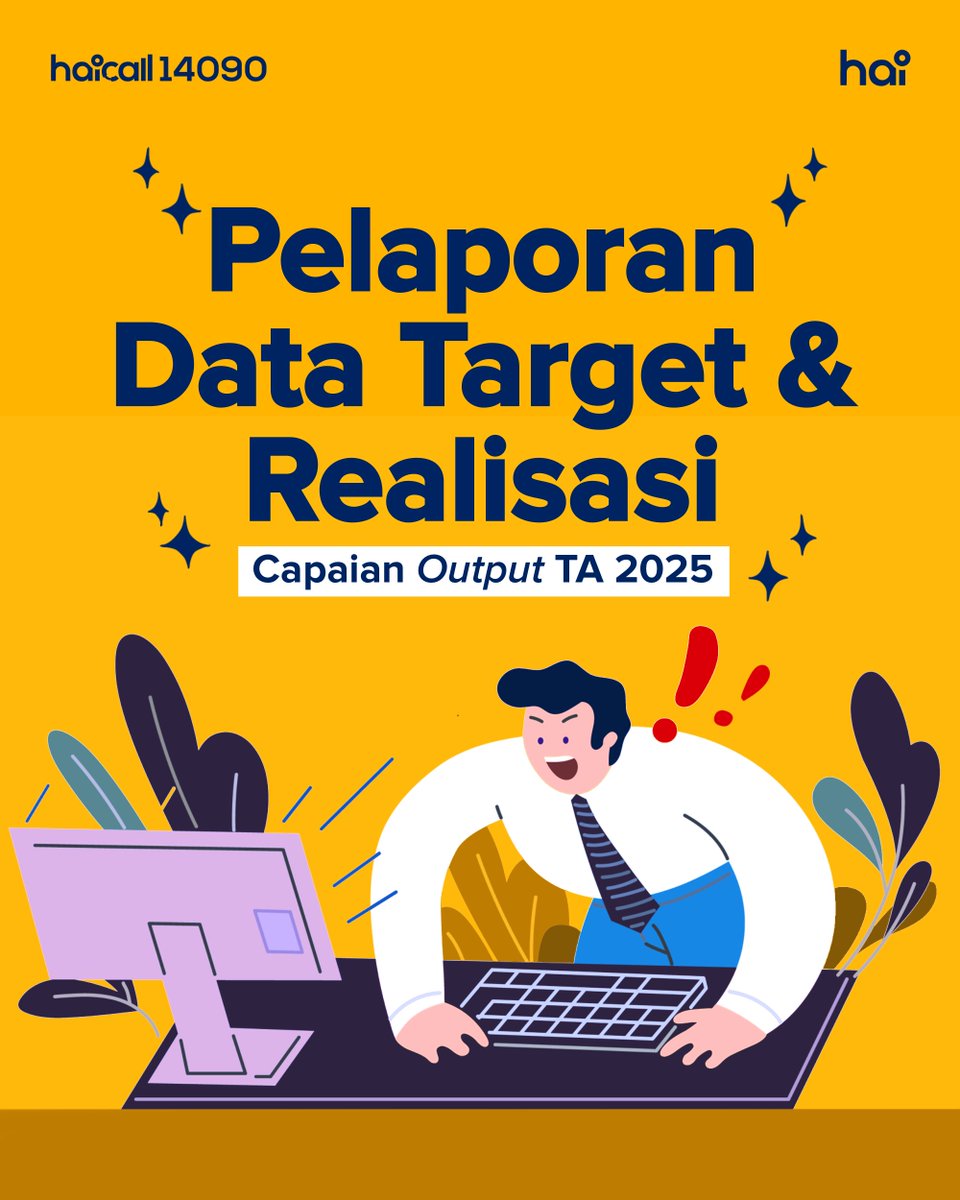 haiDJPb's tweet photo. 📢 Saatnya Lapor Data Capaian Output 2025! 📢

Halo, TemanHAI! ✨ Saat ini satuan kerja sudah dapat melaporkan data target dan realisasi capaian output tahun 2025 sesuai jadwal berikut, ya..

Akses tata cara pelaporan di sini: https://t.co/VosDLQVbE1 📝

#CapaianOutput https://t.co/XPzTI5SAc3
