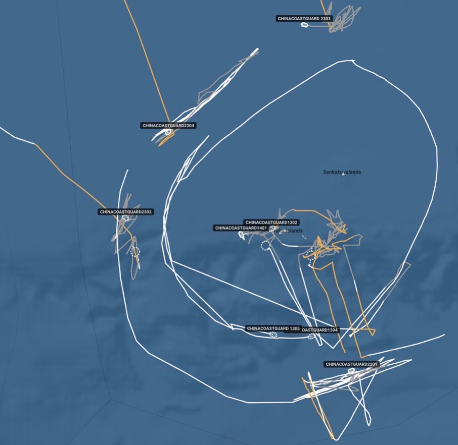 josephwutw's tweet photo. #Taiwan has tried to stop the CCG3304 from intruding into our territorial waters at #Pratas, Tungsha National Park. The #CCG also targets the #Philippines & #Japan simultaneously. It’s grey zone coercion against countries on the 1st Island Chain. #China is such a troublemaker. https://t.co/LQvRkKJV9R