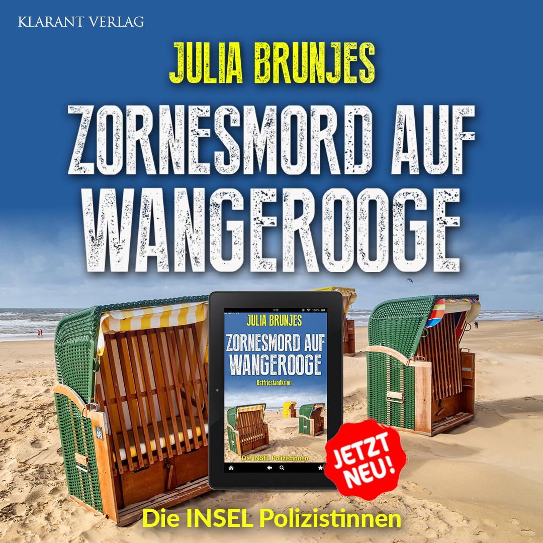 🔍NEU: Zornesmord auf Wangerooge! 
Was wollte der Täter verbergen? Nele &amp; Jule Hibenga ermitteln in einem Netz aus Geheimnissen &amp; Verdächtigen. Spannung pur im neuen Ostfrieslandkrimi! 🌊🕵️‍♀️ #Krimi #Ostfrieslandkrimi #DieINSELPolizistinnen