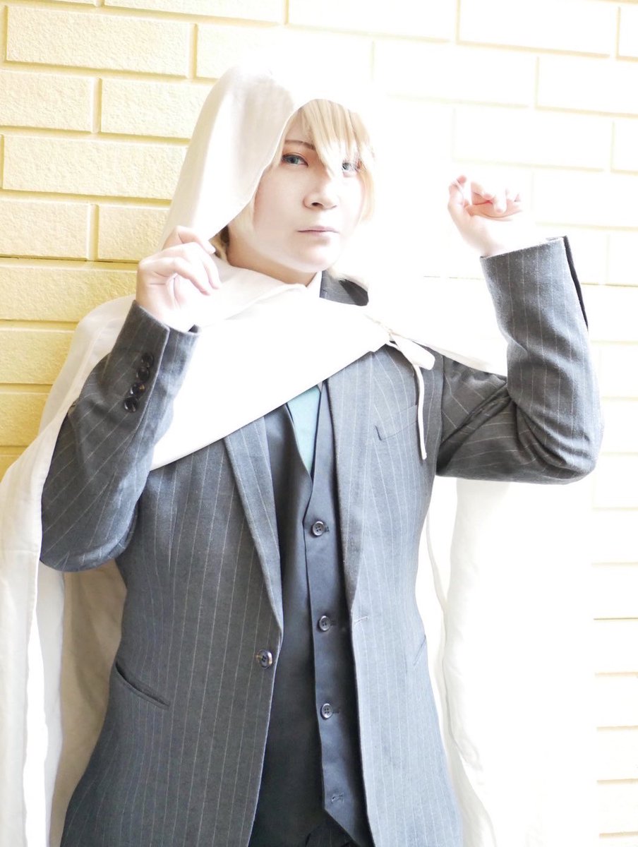 zero__karasu's tweet image. Cosplay ⚠︎捏造衣装、アクセ欠⚠︎

…俺は、あんたの傑作なんだろう?

山姥切国広

photo（るっち）thx📸
 #仙スト  #コスプレス