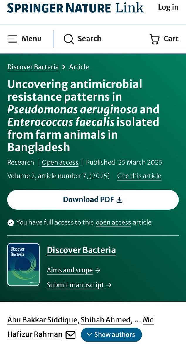 molmicro86's tweet photo. Excited to announce the publication of my first article as the corresponding author! Grateful for the support from my co-authors. https://t.co/cWRd6OiFo7