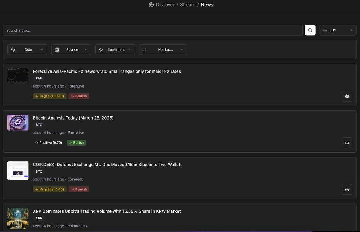 Have you explored the powerful and unique news section of blinkfin.ai? If not, you're missing out on insights that others don’t see. Stay ahead — stay informed. 🔍🚀 #CryptoNews #AIpowered
