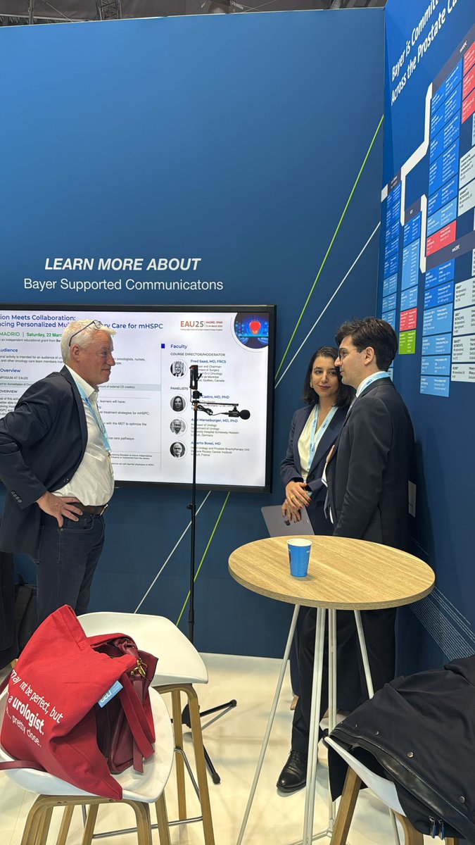 NICOLETTIRosse1's tweet image. My #EAU25 Highlights
📺PCa Plenary session
🌏meeting global friends at #UroSoMe dinner
🎤the privilege to interview KOL for #eUROcast
💻PIONEER + General Assembly
📋The global EBRT REGISTRY Investigators meeting
In 3 words: friendship, adrenaline, research
