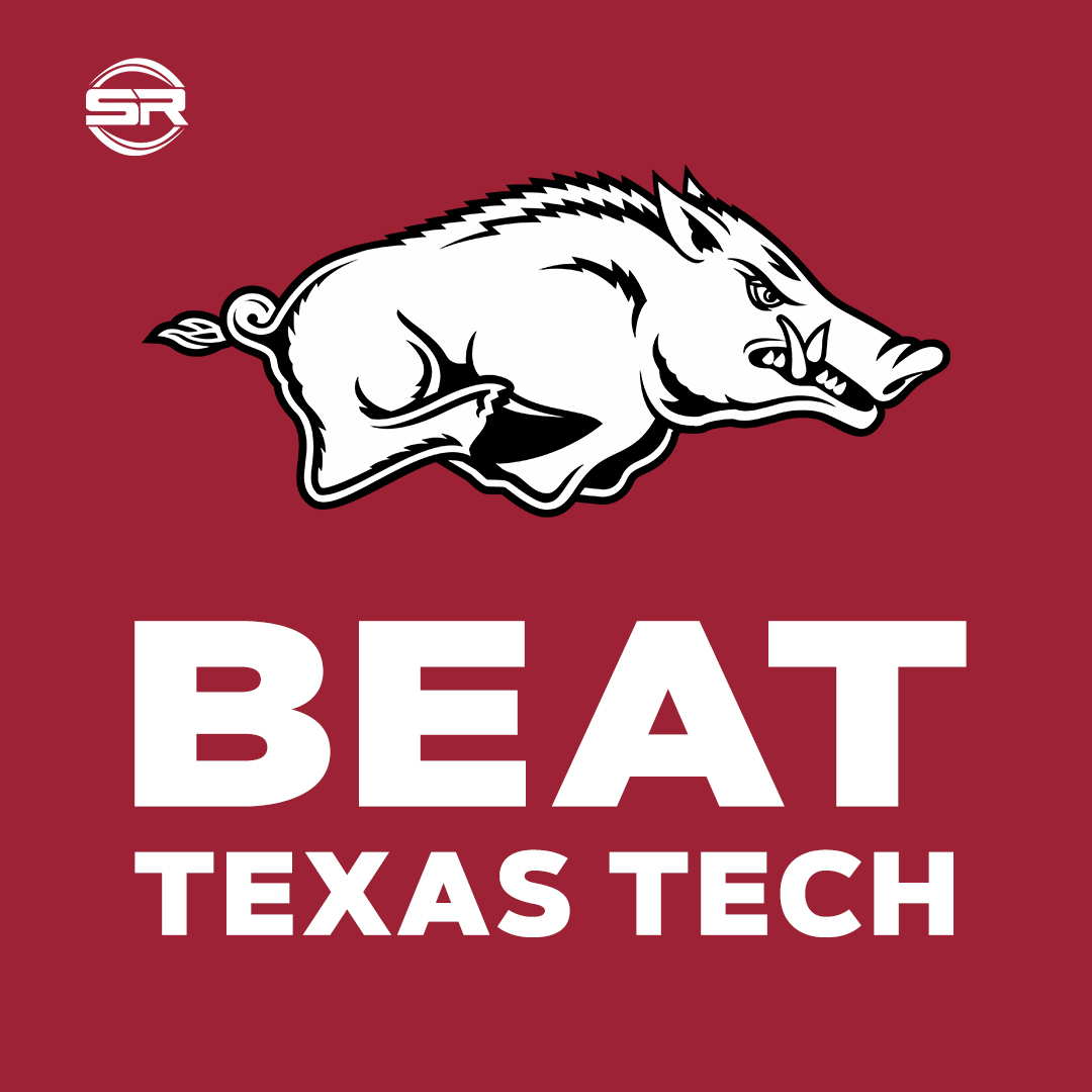 SRArkansas's tweet image. BEAT TEXAS TECH!
