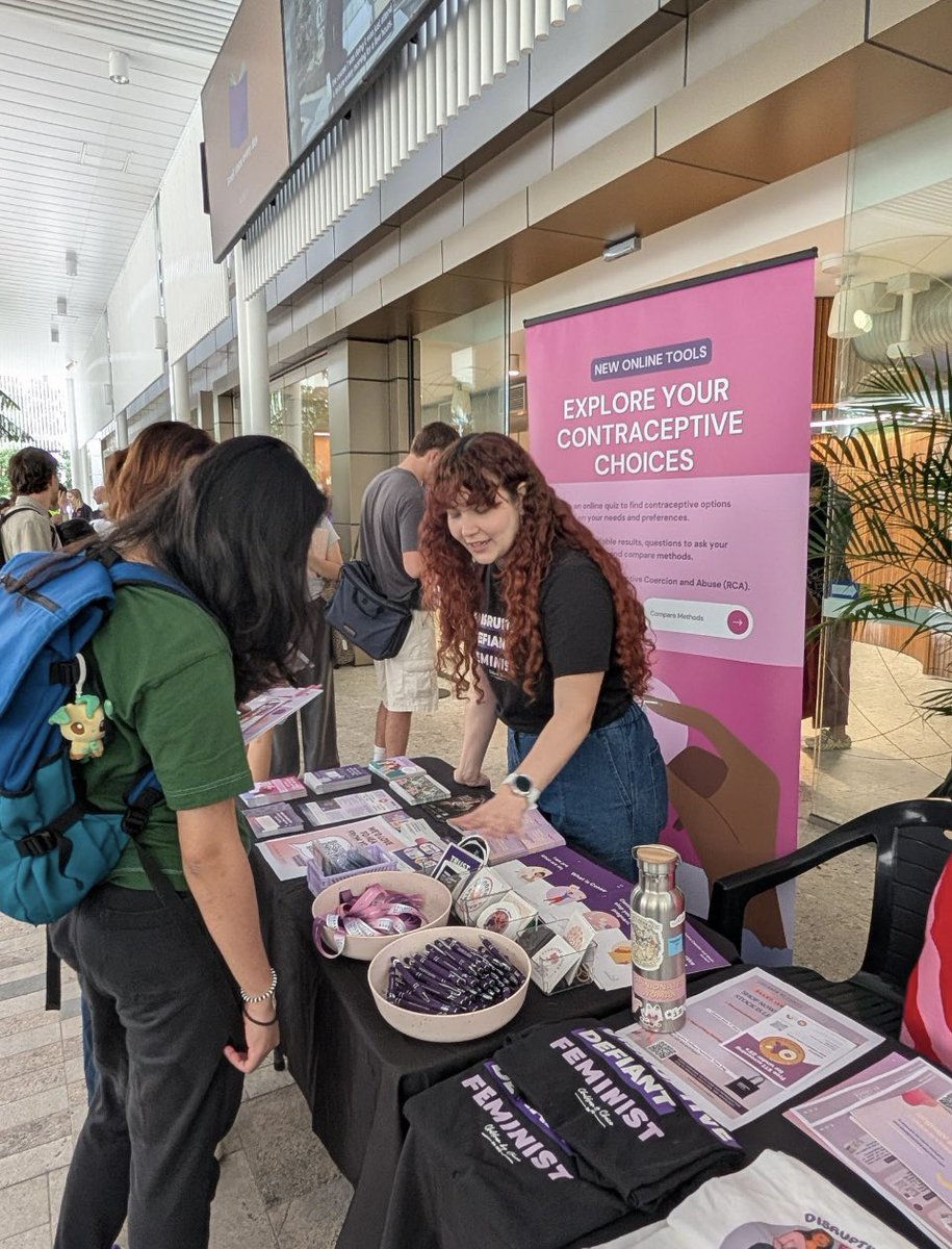 We had an incredible time at the UQ Respect Week event today alongside UQ Respect &amp; @uqunion, @trueorgau, and so many other amazing services! It was a privilege meeting so many wonderful people and sharing our organisation with you all! #UQRespectWeek #ReproductiveAutonomy #UQ