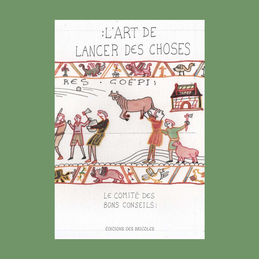 ★ LE COMITÉ DES BONS CONSEILS
L'Art de lancer des choses
Goater

hobo-diffusion.com/catalogue/9782…
#livre