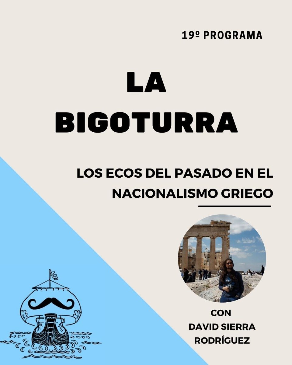 ¡NUEVO PROGRAMA!

Hoy es el día nacional de Grecia y para celebrarlo, me acompaña <a href="/Kolokotronis__/">David 🐌</a> para hablar de los usos (y abusos) que hace el nacionalismo griego de su propio pasado.

Ya sabéis que tenéis el programa disponible en iVoox y Spotify. Agradezco la difusión.