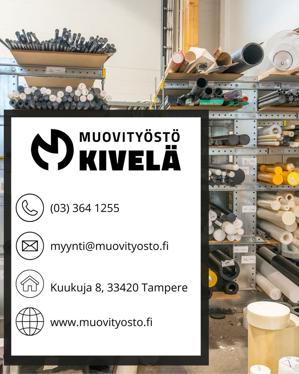 ☎ Tavoitat meidät sujuvasti niin puhelimitse kuin kotisivumme kautta!  

#ollaanyhteyksissä #muovityöstökivelä #taivummetahtoosi #otatalteen #huhtikuu #pirkanmaanyrittäjät #ylöjärvi #tampere