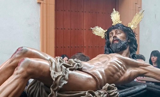 Horario e Itinerario Vía Crucis 2025 del Cristo de la Redención en las Mercedes de la Puerta Real. Sevilla 29 de Marzo del 2025