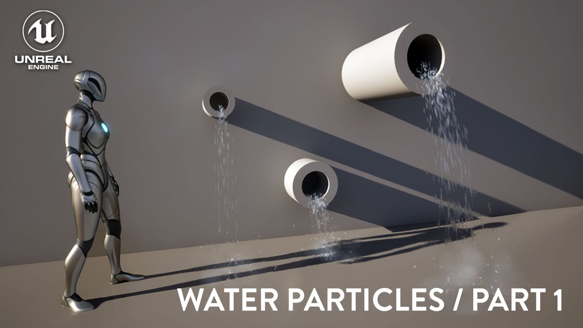 Hey all,

Here's a 2 part series where I cover how to setup some particle effects that can help push your environment looks inside of <a href="/UnrealEngine/">Unreal Engine</a>. First video covers making water sprinkles/streams/etc. 

Part 1: youtu.be/jr4qrJ-dy5M

#gameart #gamedev #ue5