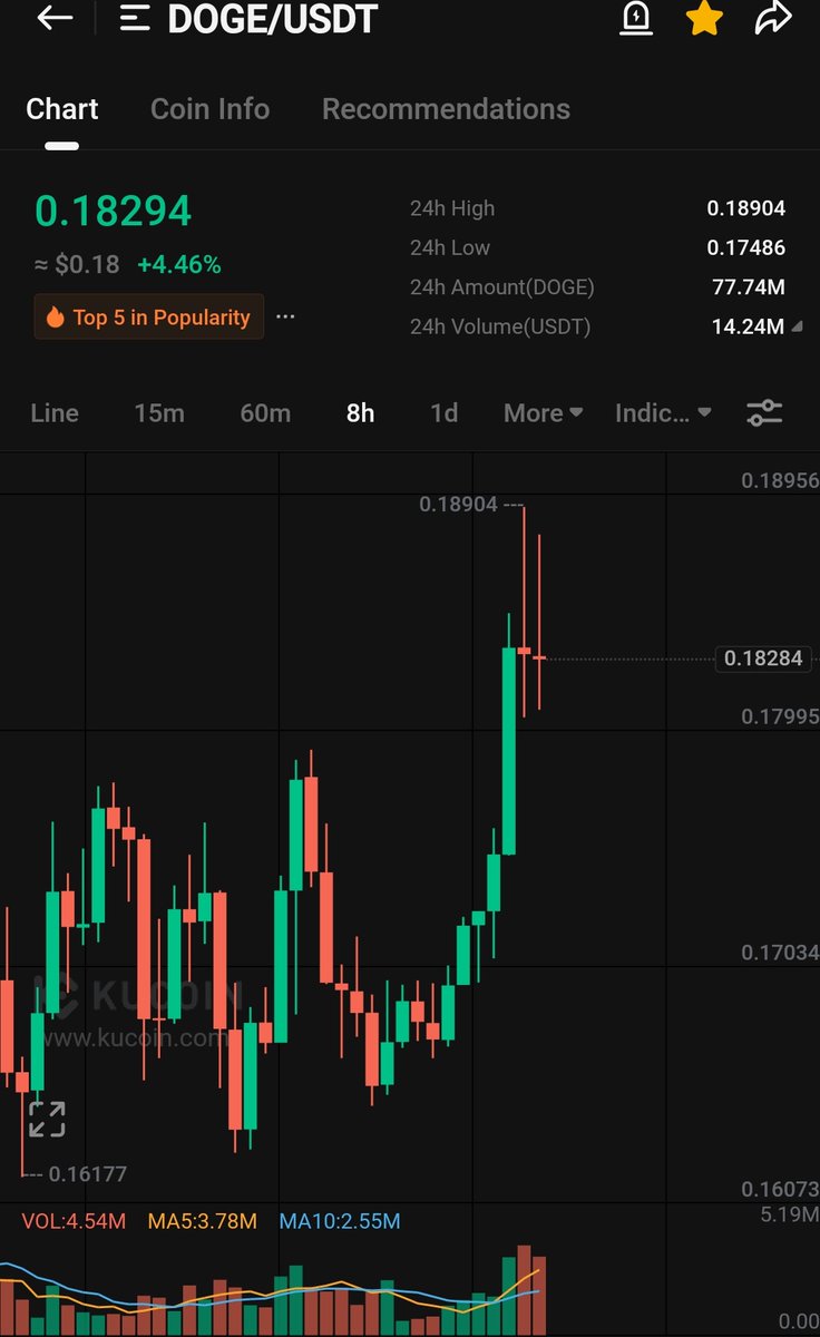 CryptoWizardd's tweet photo. Gm

$DOGE sells getting absorbed 

Something is coming
🚀 https://t.co/ZRKJfFSN3T