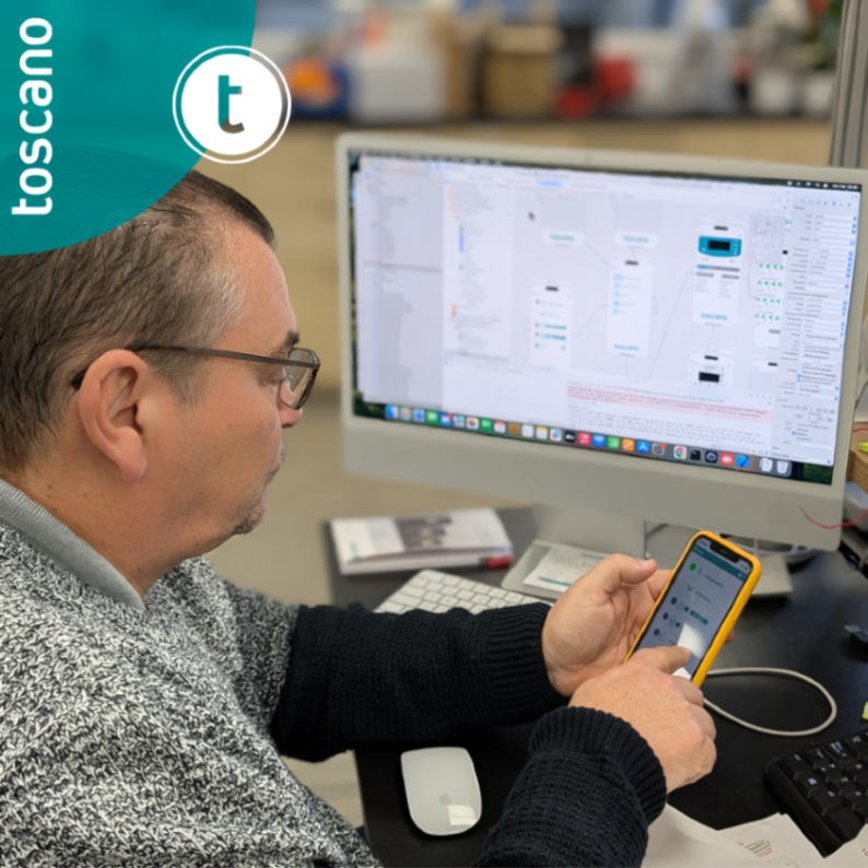 En nuestro departamento de I+D+i 🥇🤓 se diseñan las soluciones perfectas para protección y control, pero además desarrollamos el software para que puedas realizar el mantenimiento y control desde tu smartphone 📱