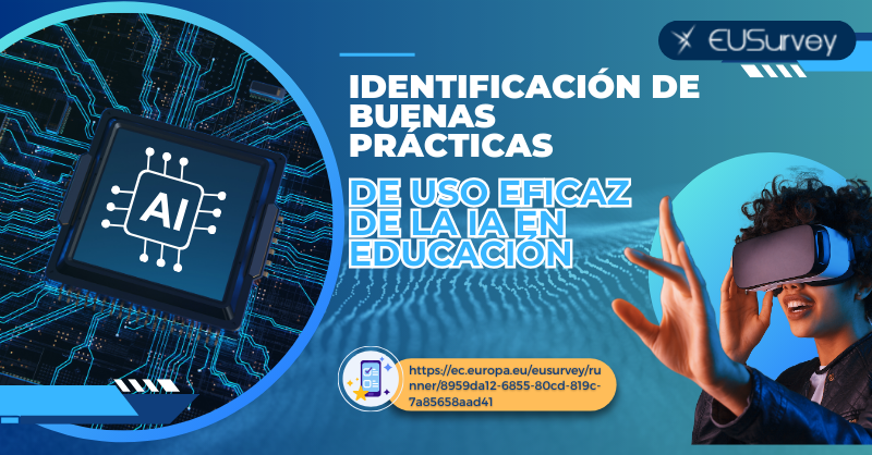 📢 La Comisión Europea lanza una encuesta sobre el uso de la IA en educación
🤖Tu opinión es clave para identificar buenas prácticas y desafíos

📅Hasta el 28 de marzo

👉 Participa: ec.europa.eu/eusurvey/runne…