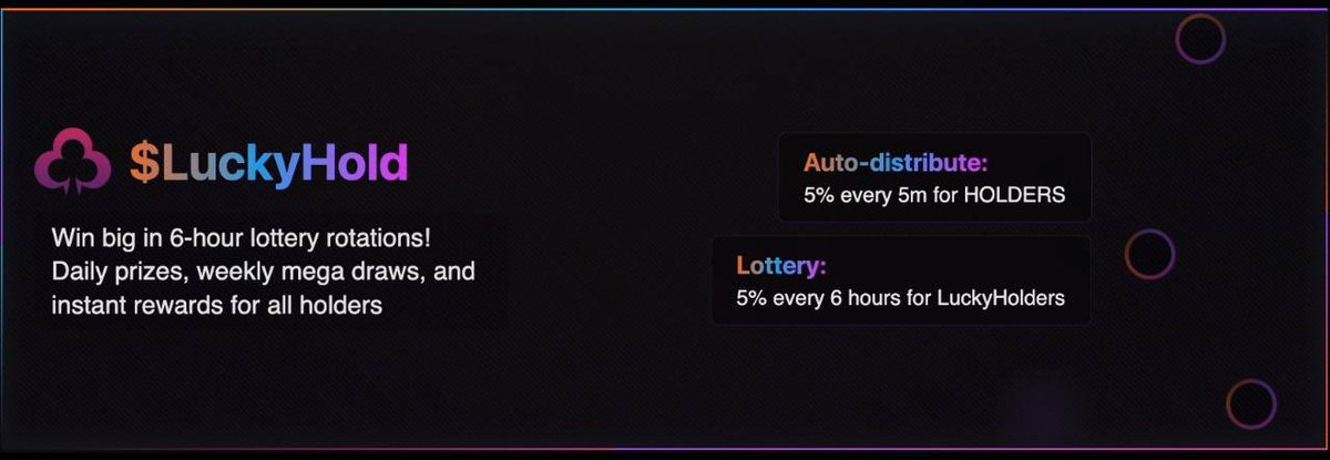 poortardio's tweet image. Yes only community members here 

 #LuckyHold  rewards szn 

9bRbnoEBFQaD5LviNCirLzPEtCH7rPW5dY9e1nqJhjXT

@luckyholds