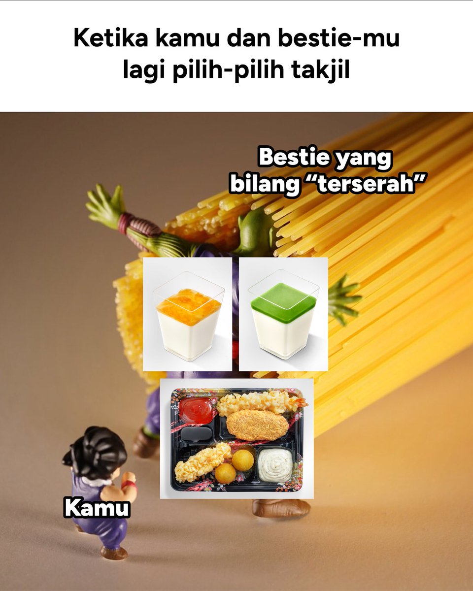 Gaada lagi alesan cari takjil jawabnya “terserah” kalo ada Hokkaido Pandan Pudding, Hokkaido Momo Pudding, dan Tempura Platter yang yummy itu! 🍤🤤

#MarugameUdon #TebalkanKebersamaan #JapaneseFood #Udon