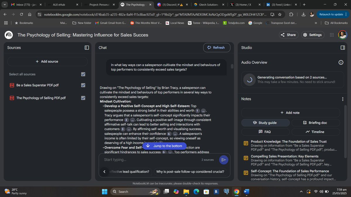 jayphapha's tweet photo. Imagine having an assistant that not only helps you organize your thoughts but also ensures accuracy and relevance. AI driven research with NotebookLM is your new assistant😄 @alx_africa #AI #ALX_AiSK https://t.co/kW73Vai6EA