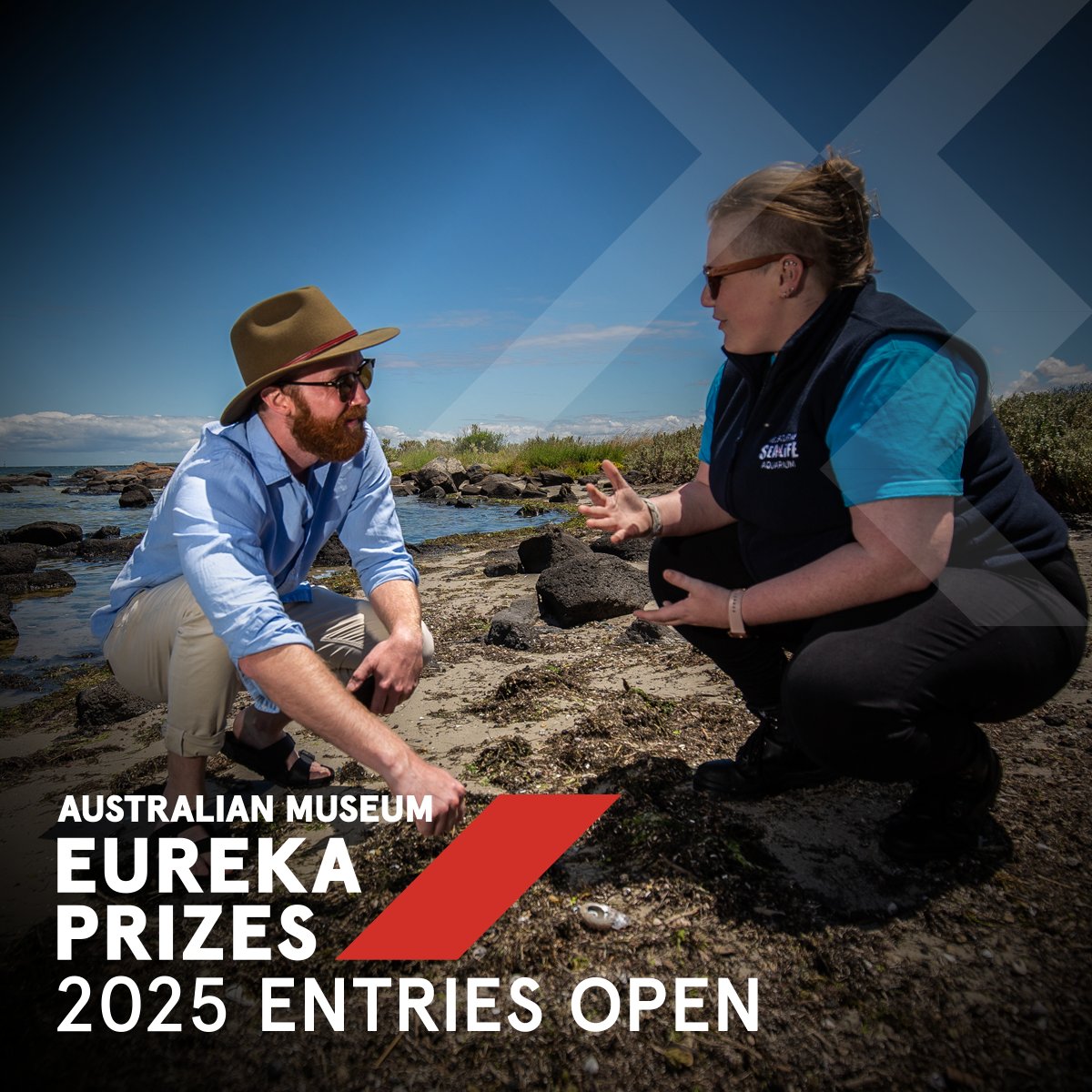 Australian Museum Eureka Prizes (@eurekaprizes) on Twitter photo The <a href="/austmus/">Australian Museum</a> Eureka Prize for #ScienceJournalism is awarded to an Australian journalist or journalist team whose work is assessed as having most effectively communicated scientific issues to the public.
📆 Entries close Monday 14 April.
Learn more: australian.museum/get-involved/e… The <a href="/austmus/">Australian Museum</a> Eureka Prize for #ScienceJournalism is awarded to an Australian journalist or journalist team whose work is assessed as having most effectively communicated scientific issues to the public.
📆 Entries close Monday 14 April.
Learn more: australian.museum/get-involved/e…