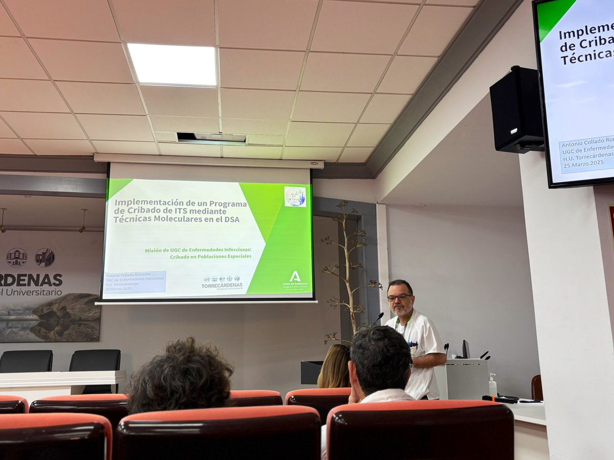 Infecciosas HUT (@infecciosashut) on Twitter photo Turno para el Dr. Collado en la sesión hospitalaria multidisciplinar con nuestr@s compañer@s de Micro, Patología y Preventiva. En equipo todo es mejor <a href="/TorrecardenasHU/">Hospital Universitario Torrecárdenas</a> Turno para el Dr. Collado en la sesión hospitalaria multidisciplinar con nuestr@s compañer@s de Micro, Patología y Preventiva. En equipo todo es mejor <a href="/TorrecardenasHU/">Hospital Universitario Torrecárdenas</a>