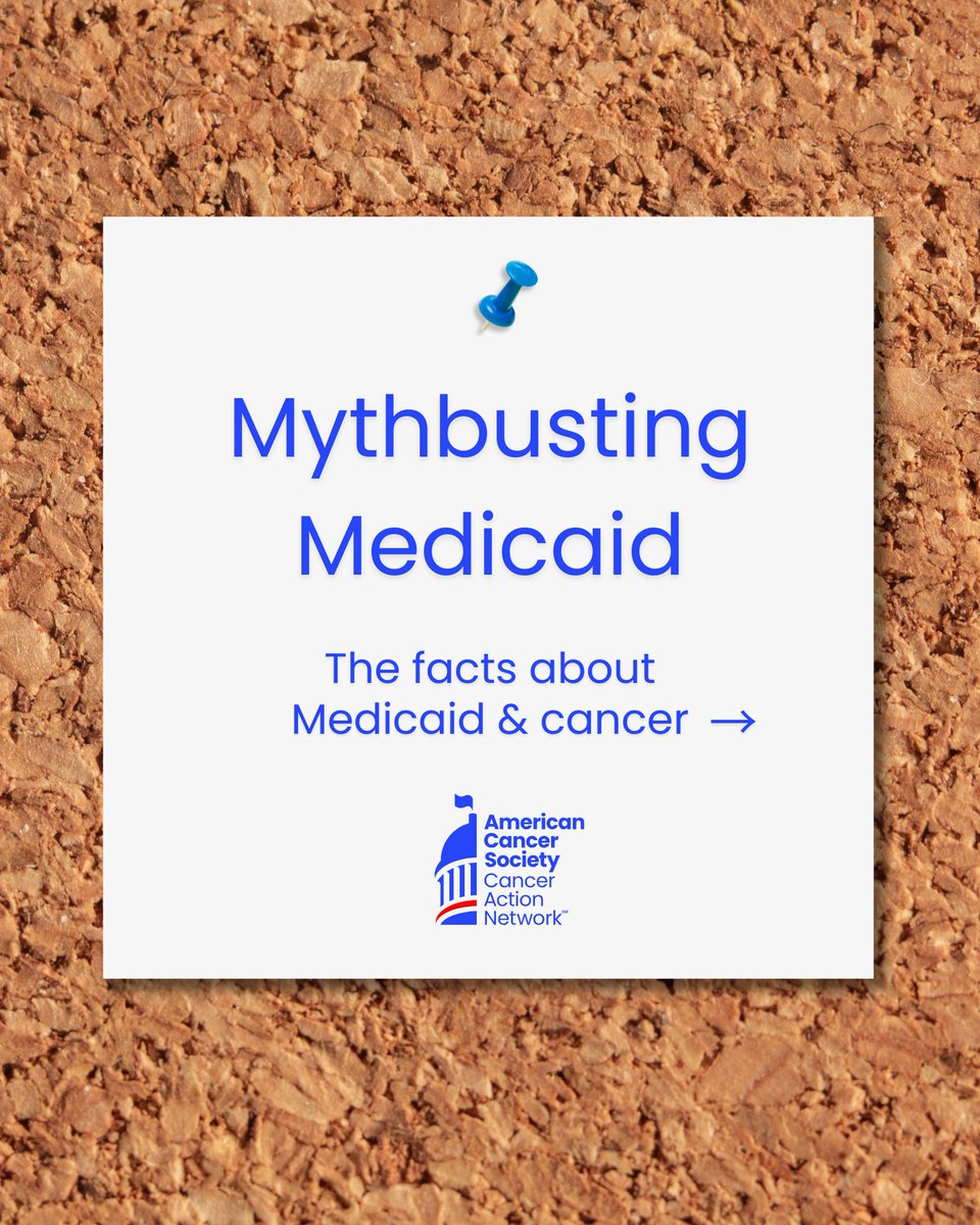It’s a fact: #Medicaid saves lives from cancer. But now, it’s at risk. (1/3)