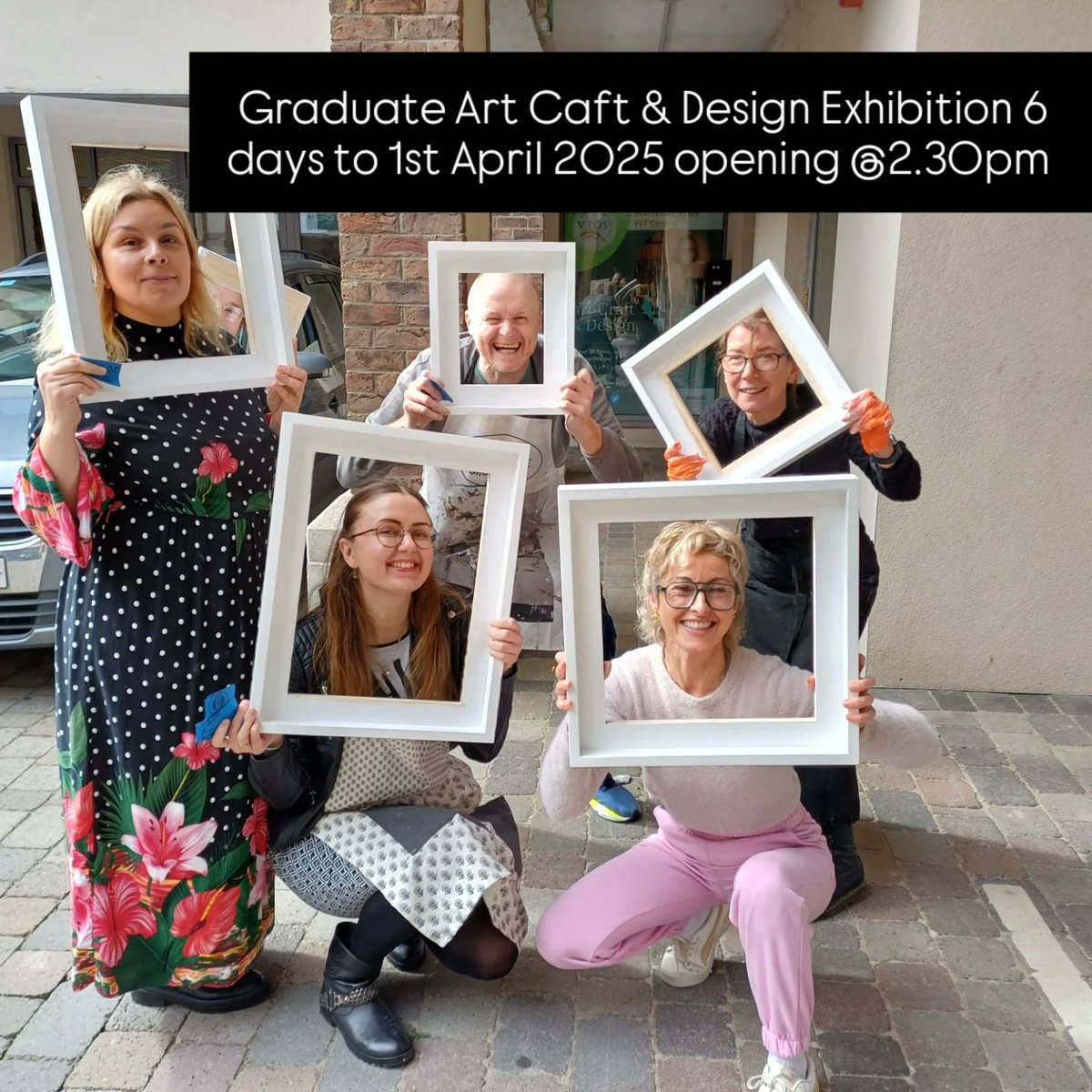 Graduate Art Craft &amp; Design Exhibition opening 1st April 2025 (Exhibition  1st to 3rd April) Family Friendly/All Welcome, Library business hours