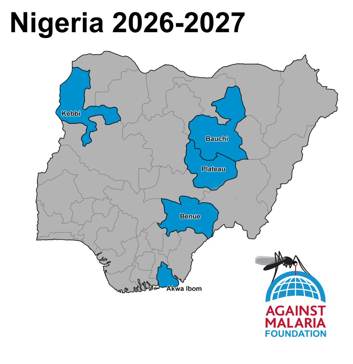 AMF agrees to fund 19.1 million nets for distribution in Nigeria in 2026 and early 2027 #Malaria #Nigeria againstmalaria.com/NewsItem.aspx?…