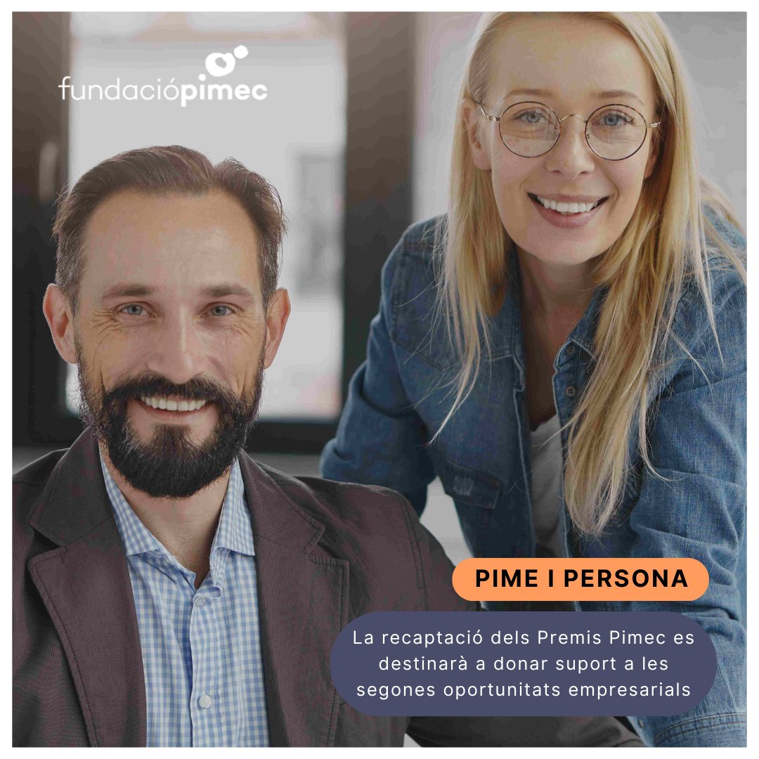 📢 La 38a edició dels Premis <a href="/PIMEC/">Pimec</a> se celebrarà el proper 12 de juny i distingirà les millors iniciatives empresarials desenvolupades a #Catalunya durant l’any 2024 i, a més, es reconeixerà un cas d'èxit de segona oportunitat

Compra tiquets pel sopar👇
pimec.org/premis-pimec