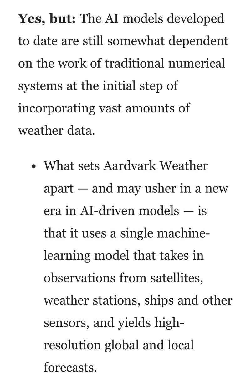 Monica Medina (@monicamedinadc) on Twitter photo Anyone who thinks the staff and science of <a href="/NWS/">National Weather Service</a> can be replaced by #AI, think again. They all depend on PUBLIC weather data collected by the <a href="/NWS/">National Weather Service</a> . Per @Axios Anyone who thinks the staff and science of <a href="/NWS/">National Weather Service</a> can be replaced by #AI, think again. They all depend on PUBLIC weather data collected by the <a href="/NWS/">National Weather Service</a> . Per @Axios