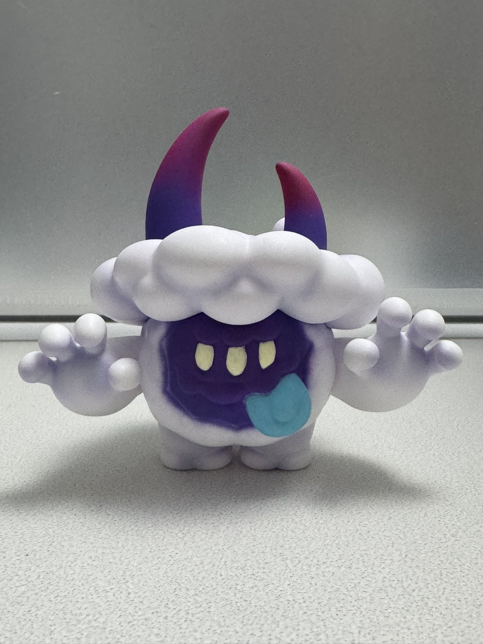 モコブブ　ブラック　ソフビ　ソフコン ソフビ怪獣バトルシリーズ ジャンボーグAより デスコングキング1