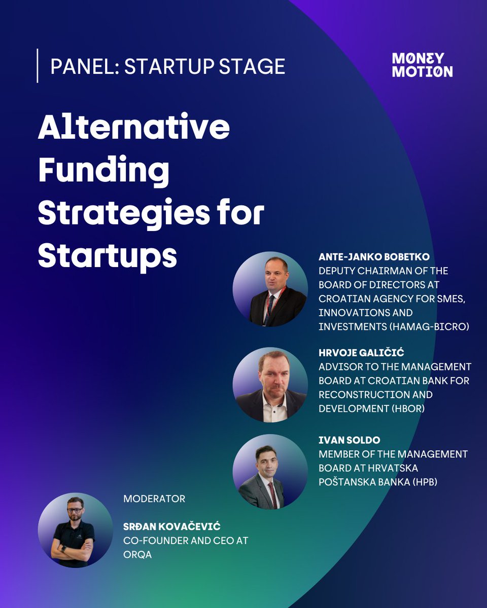 Startups need more than just a great idea. They need the right funding strategy to survive and scale. But, with so many options beyond traditional VC, how do you choose the best path? Catch the "Alternative Funding Strategies for Startups" on Thursday at #MoMo2025.