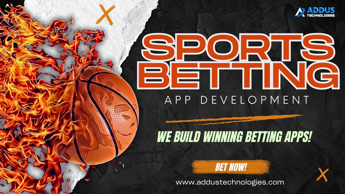 addustech's tweet image. #AddusTechnologies creates outstanding #SportsBetting apps with smooth functionality, safe transactions, more profits, and an interesting user experience.

Explore More -  
addustechnologies.com/blog/sports-be…

#BettingAppDevelopment #OnlineBetting #GamblingSoftware #BettingBusiness #USA #UK