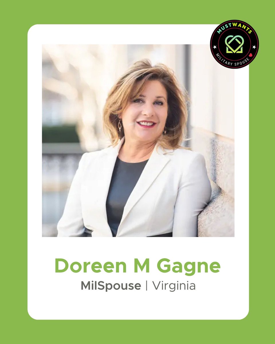 🌟 #IntroTuesday! Meet Doreen, a MustWants vetted real estate agent ready to help the military community with PCS moves. With years of experience, she knows the market inside out!

👉 Find your local agent today: mustwants.com/find-a-pro/vet…

#MustWants #MilitaryRelocation