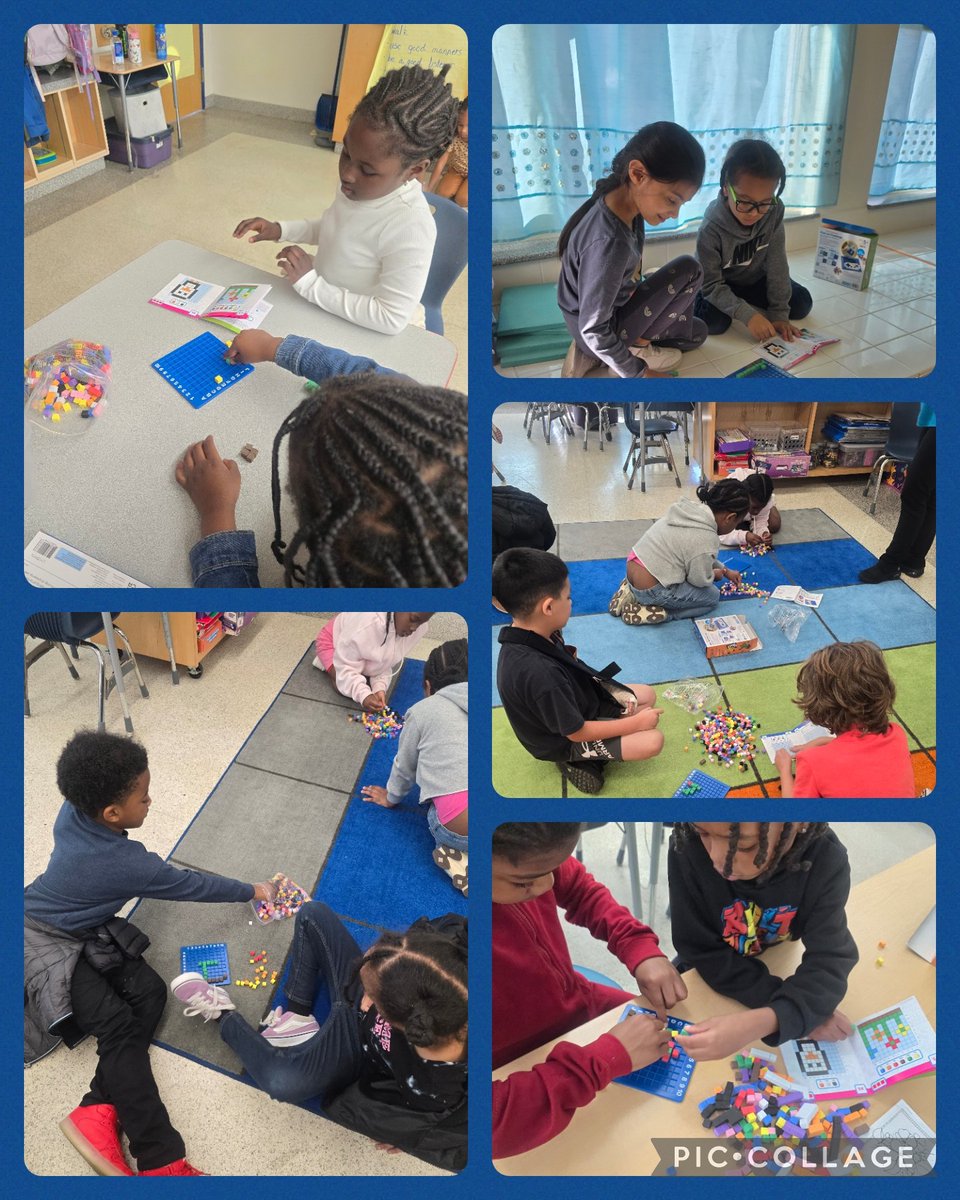 STEAM doesn't have to be electronic. Our first graders are using Pixel art as they learn about plant parts and functions. <a href="/CPES4LIFE/">College Park Elem</a> <a href="/DrManigo/">Dr. Manigo</a> <a href="/sarapmendez1/">Sara Mendez</a> <a href="/vbschools/">VBSchools</a>