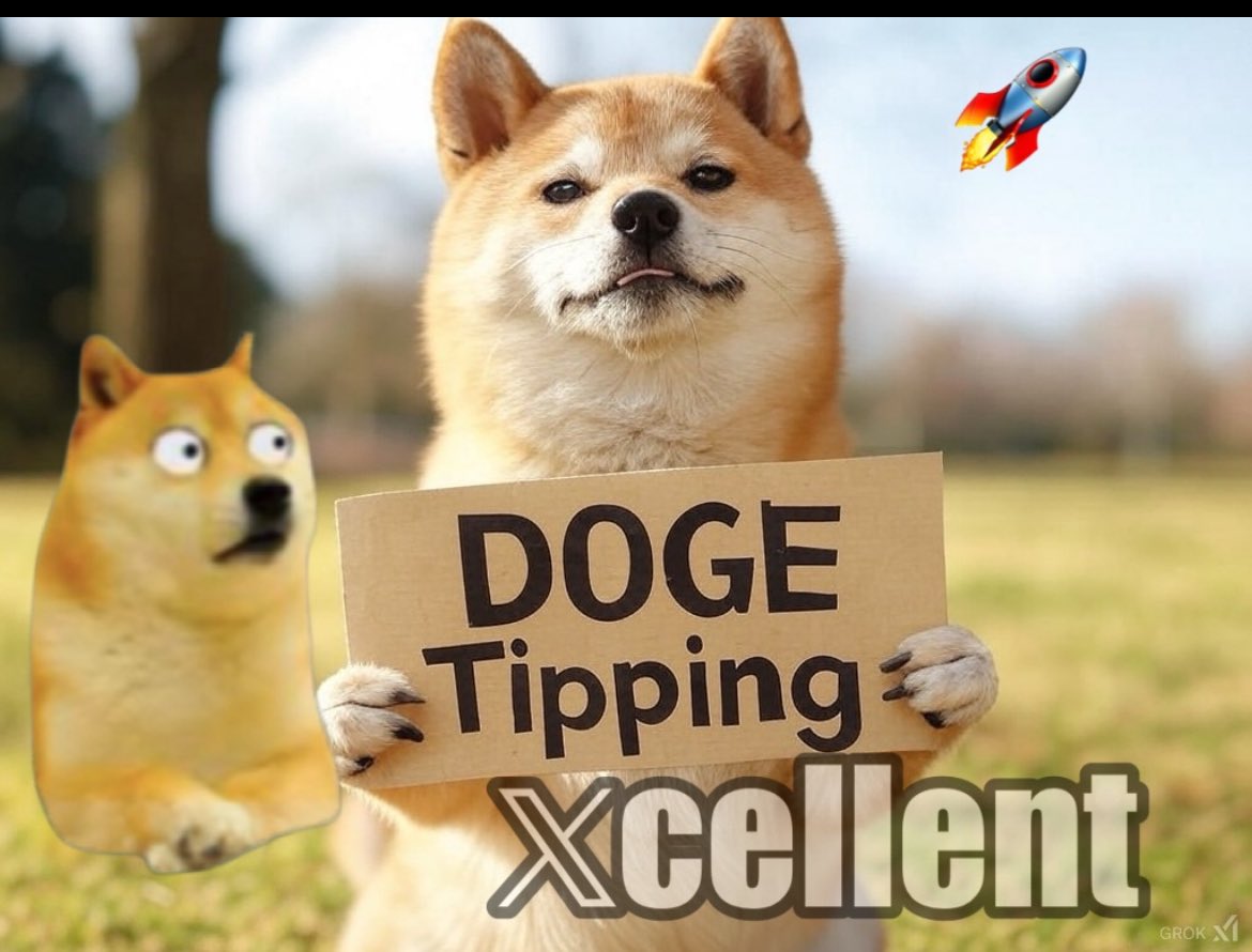Xcellentthings's tweet image. 🚨DOGE Tipping🚨

It’s Tipping Tuesday 

Time to tip some Ðogecoin 🐕

Smash the like  ✅ 
Share this post ✅ 
Drop a comment for the algorithm ✅

I’m tipping the top 10 comments !

Happy Tipping Tuesday Ðogecoin fam!