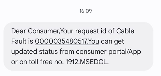 khanjunaidali's tweet photo. @MSEDCL @JTMDAURANGABAD 
Regi. complaint 4 cable disconnected frm pole &amp; power failure at 4:00 PM 25/03/2025  con. number 490011890358, got compl. no. 0000035480517 &amp; got message of resolution without any visit of the concern person at my place. Plz do needful my no. 9175760760 https://t.co/1NIlSmCsJI