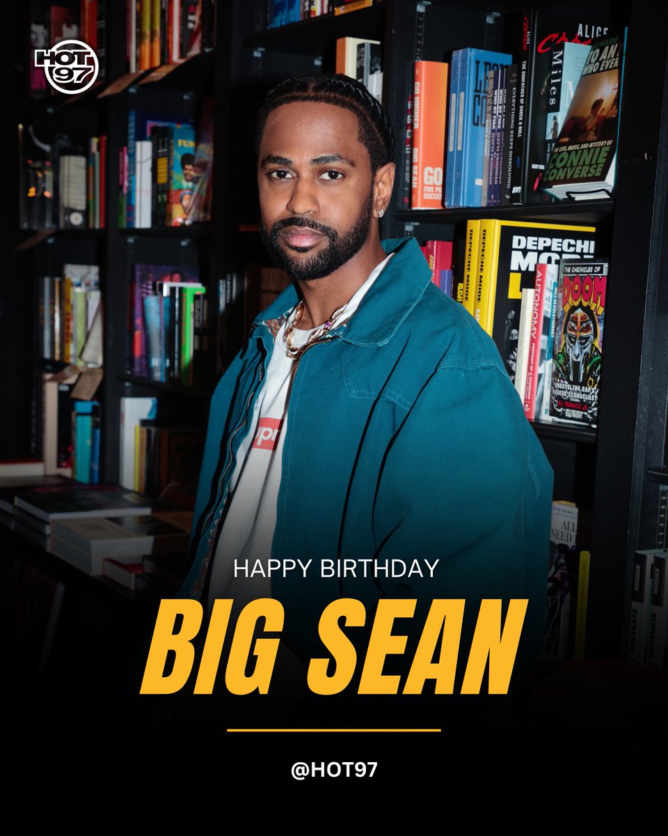 HOT97's tweet image. Happy Birthday to #BigSean 🎂🎉 @bigsean