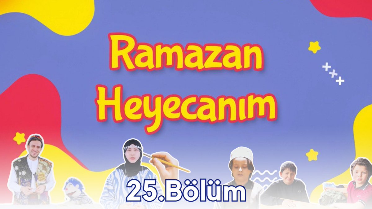 👉 youtu.be/WRL3YO1WriE

🌙 "Ramazan Heyecanım" programımızın yeni bölümüyle sizlerleyiz! Ramazan’ın ruhunu hissettiren dopdolu içerikler sizleri bekliyor! 🎯 📌Dijital çizimler, sulu boya eserleri, hafızlardan tilavetler, çocuklardan sorular, uzmanlardan cevaplar, ASMR
