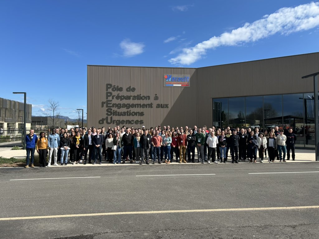 #DansLaPlace|| Depuis ce matin plus de 100 #Géomaticiens + chefs de service #SIG de 55 SDIS ont RDV au Pôle de Préparation à l’Engagement aux Situations d’Urgences pour #GéoSdis2025 Nous leur souhaitons la bienvenue dans l’#Hérault