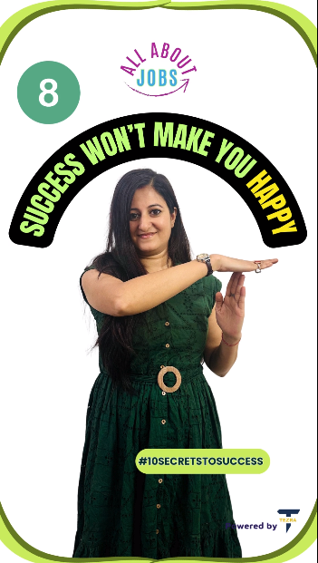 AllAbout_JOBS's tweet photo. 💡 Success won’t make you happy~loving the process will

✅ #Happiness isn’t found at the finish line, but in the journey
✅ If you hate the process, you’ll hate the outcome
✅ Success without #fulfillment = burnout

#SuccessTips #GrowthMindset #CareerGoals #confidencebuilding https://t.co/0evWUev4c7