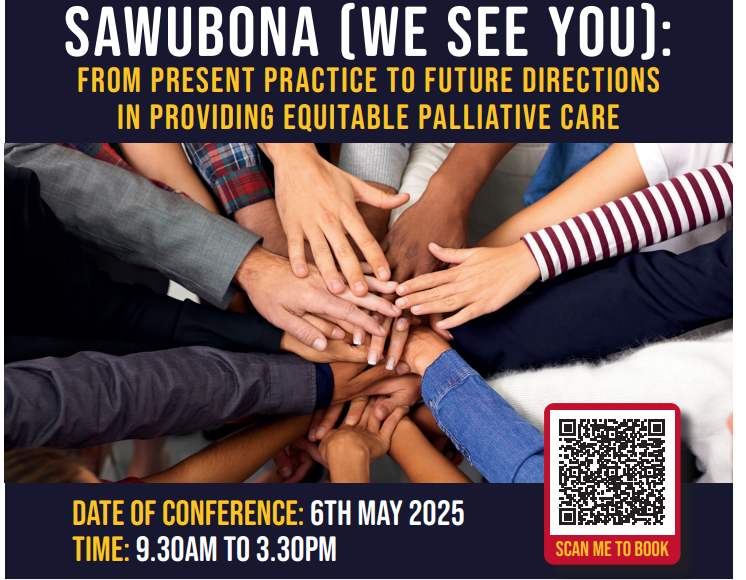The countdown is on! ⏰6 weeks until the 2nd national Sawubona Conference hosted jointly between  <a href="/hospiceuk/">Hospice UK</a> and <a href="/GoodGriefFest/">Good Grief Festival</a> - The plenary will be delivered by <a href="/libby_sallnow/">Libby Sallnow</a> and our very own <a href="/DrZoebia/">Dr Zoebia Islam</a>, Chair of the National Sawubona Forum, will be presenting too!