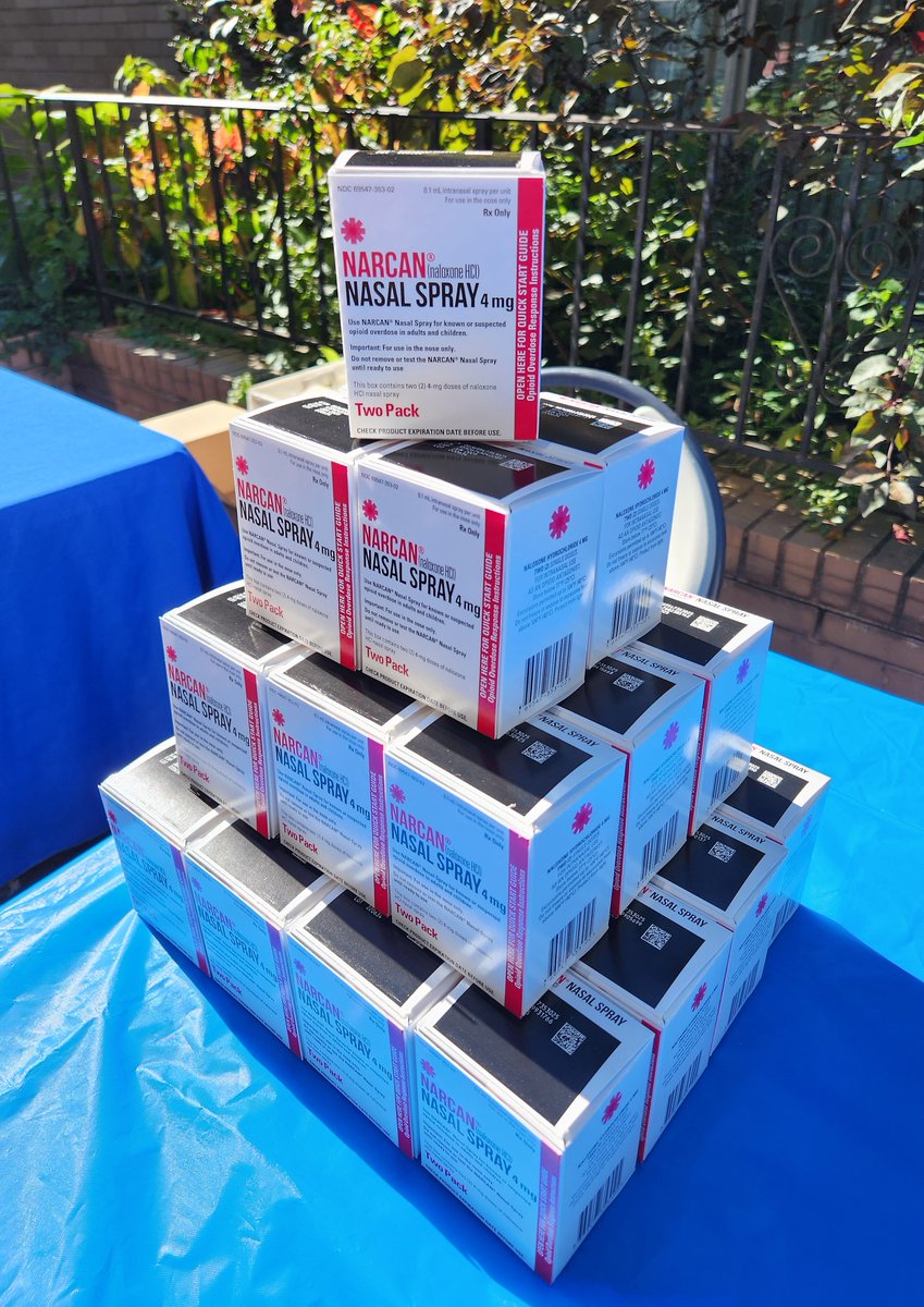 Narcan saves lives!

Join us Thursday, March 27, at noon for our next virtual overdose prevention training. Sign up here: ow.ly/Bkc350UKMyY