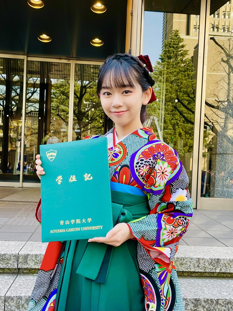 青山学院大学 文学部 比較芸術学科を 卒業しました🌟 この学科で学び