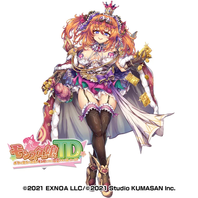 FANZAGAMES/DMMGAMES配信の「モンスター娘TD」で女の子キャラ【ウサンク3世】を制作させていただいております。よろしくお願いします～ 公式サイト  #モンスター娘TD 