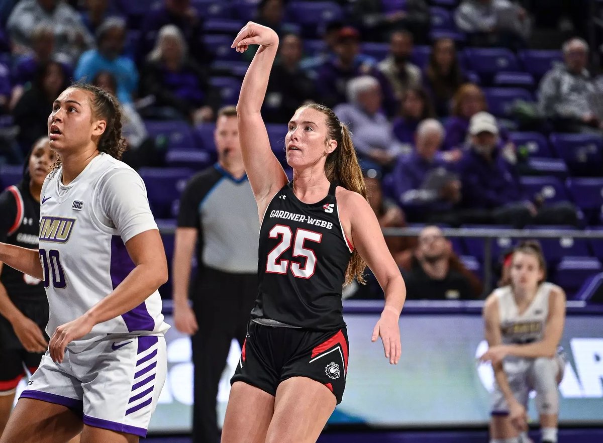 Elle Blatchford has entered the transfer portal out of Gardner-Webb.

The 5’10” sophomore guard averaged 12.0 PPG (2nd on team), 3.7 RPG &amp; 1.4 SPG in 23 games this season (16 starts, 29.6 MPG).

She began her career at Southern Miss.