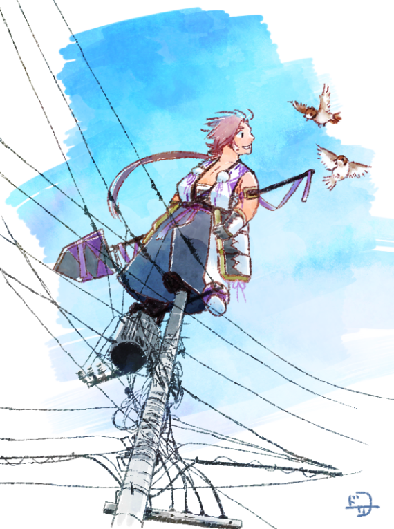 「絞れんとりあえず懐かしいやつ#上手いとか下手とかそういうのは関係なく自分が気に入」|復活のコードリ🍅のイラスト