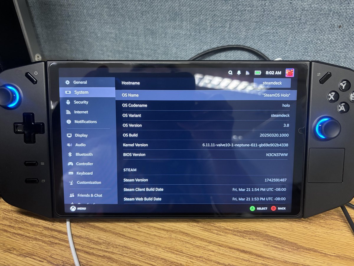 Czujny's tweet image. ZACZĘŁO SIĘ

#SteamOS 3.8 można już instalować na Lenovo #LegionGo czy #LegionGoS i innych urządzeniach tego typu. Nie jest to jeszcze najpłynniejszy proces i czasem coś trzeba doinstalować, naprawić czy odblokować w ust. dev. ale śmiga. 

Instrukcja: youtube.com/watch?v=tx06GS…