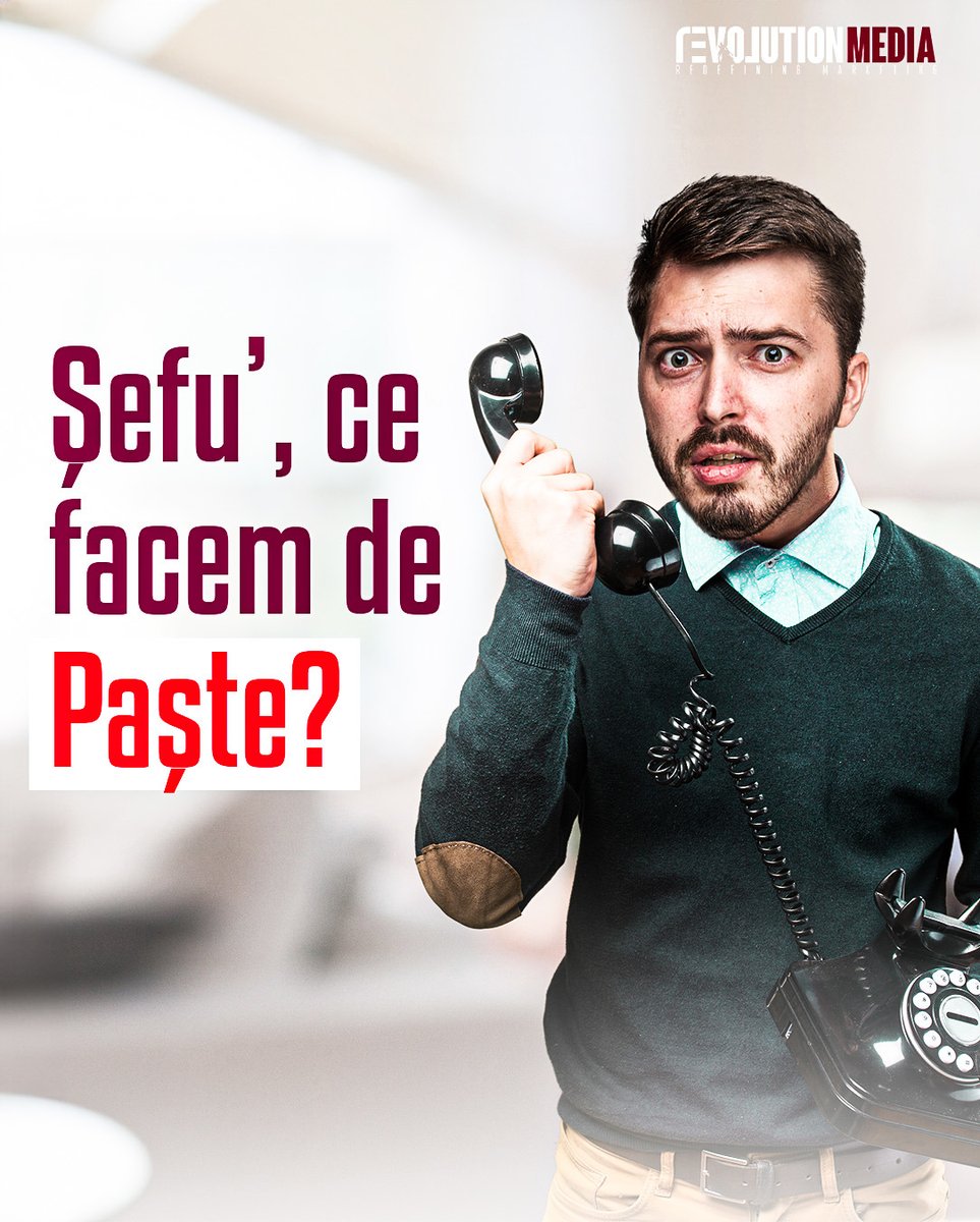 revomedia_ro's tweet photo. Dacă te apuci de Paște fix când începe Paștele… ghici ce? 🥲 

O să alergi ca un iepure bezmetic, cu zero timp de optimizare, buget risipit aiurea și rezultate de „merge și așa". https://t.co/HADvuRn4Fr