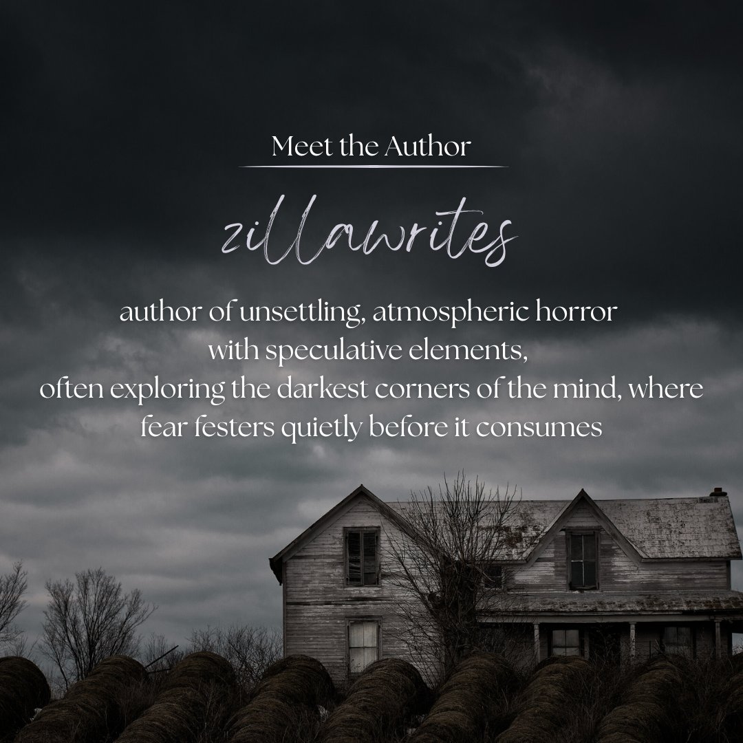 zillawrites's tweet image. 🩸Meet the Author🩸

I write horror-tinged stories that blend:
💀 selfish &amp;amp; messy final girls
🏚️ creepy, inescapable settings
🔪 slow-burn dread with visceral payoffs

#amquerying #writingcommunity #agentsguide